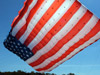 Flying the Giant American Flag Kite