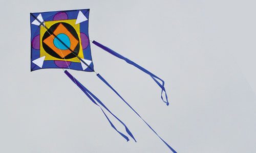 Into the Wind Square Flyer Kite