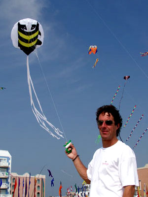 Flying a Bumblebee Parafoil Kite