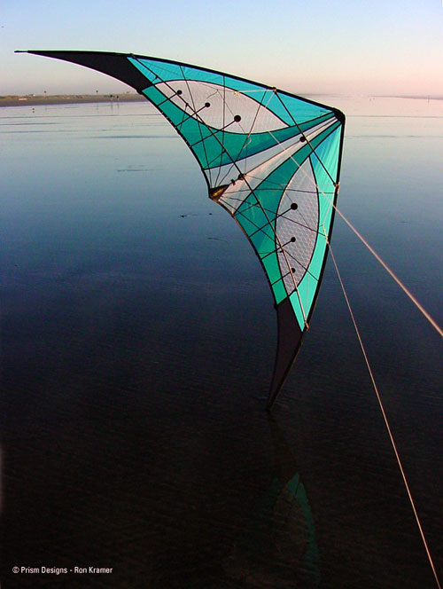 The Prism Illusion Kite Performing a Tip Stab