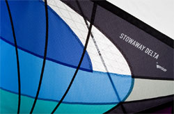 Prism Stowaway Delta Kite Sail Closeup