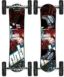 MBS Core 95 Mountainboard Deck Graphics